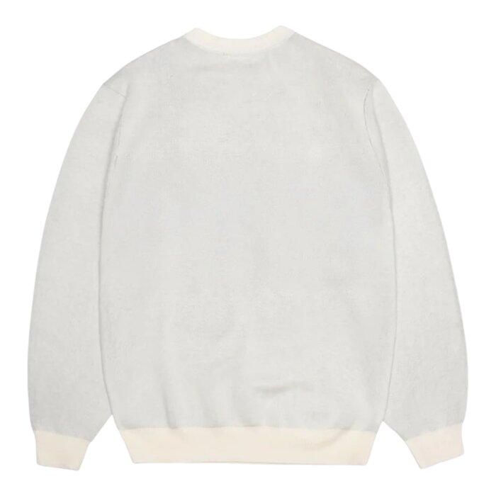 Jacker Mirror Maze Knit Crewneck - Beige