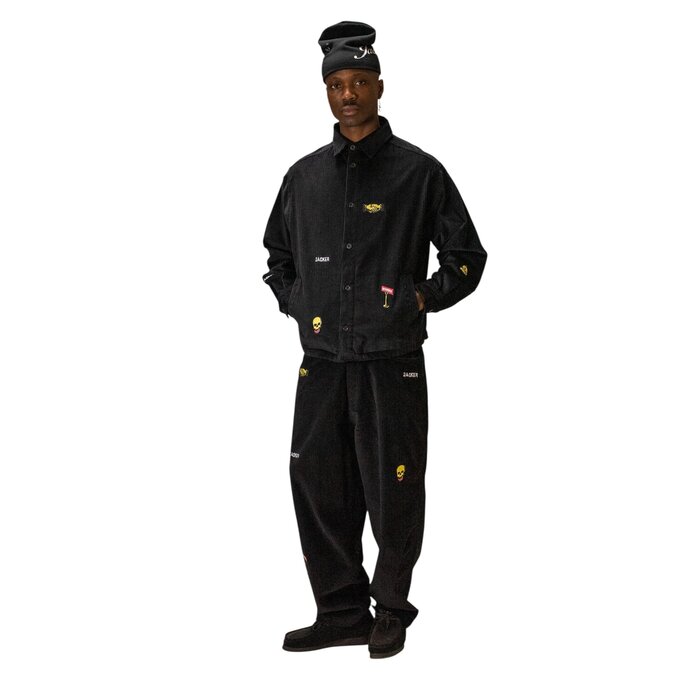Jacker Deal Overshirt Corduroy - Black