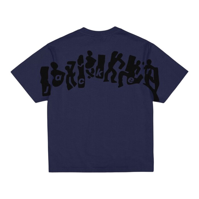 Jacker Mirror Maze Garment Dyed - Blue