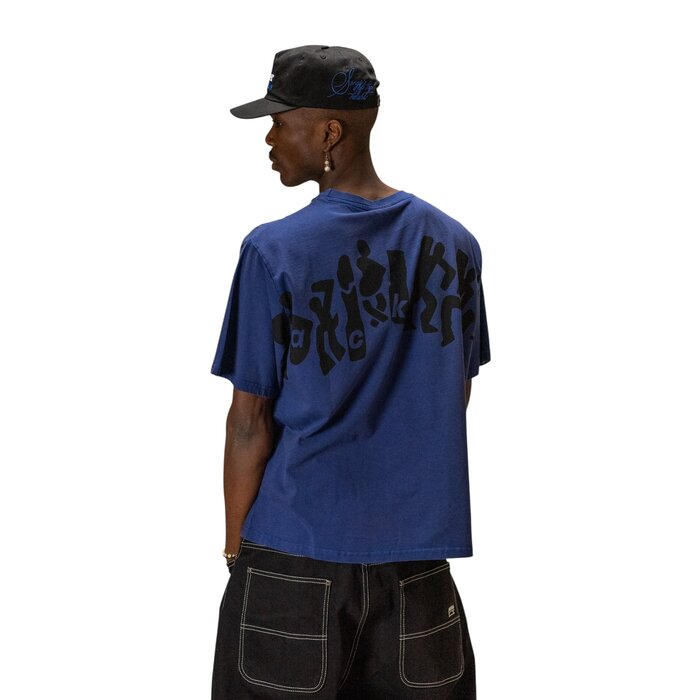 Jacker Mirror Maze Garment Dyed - Blue