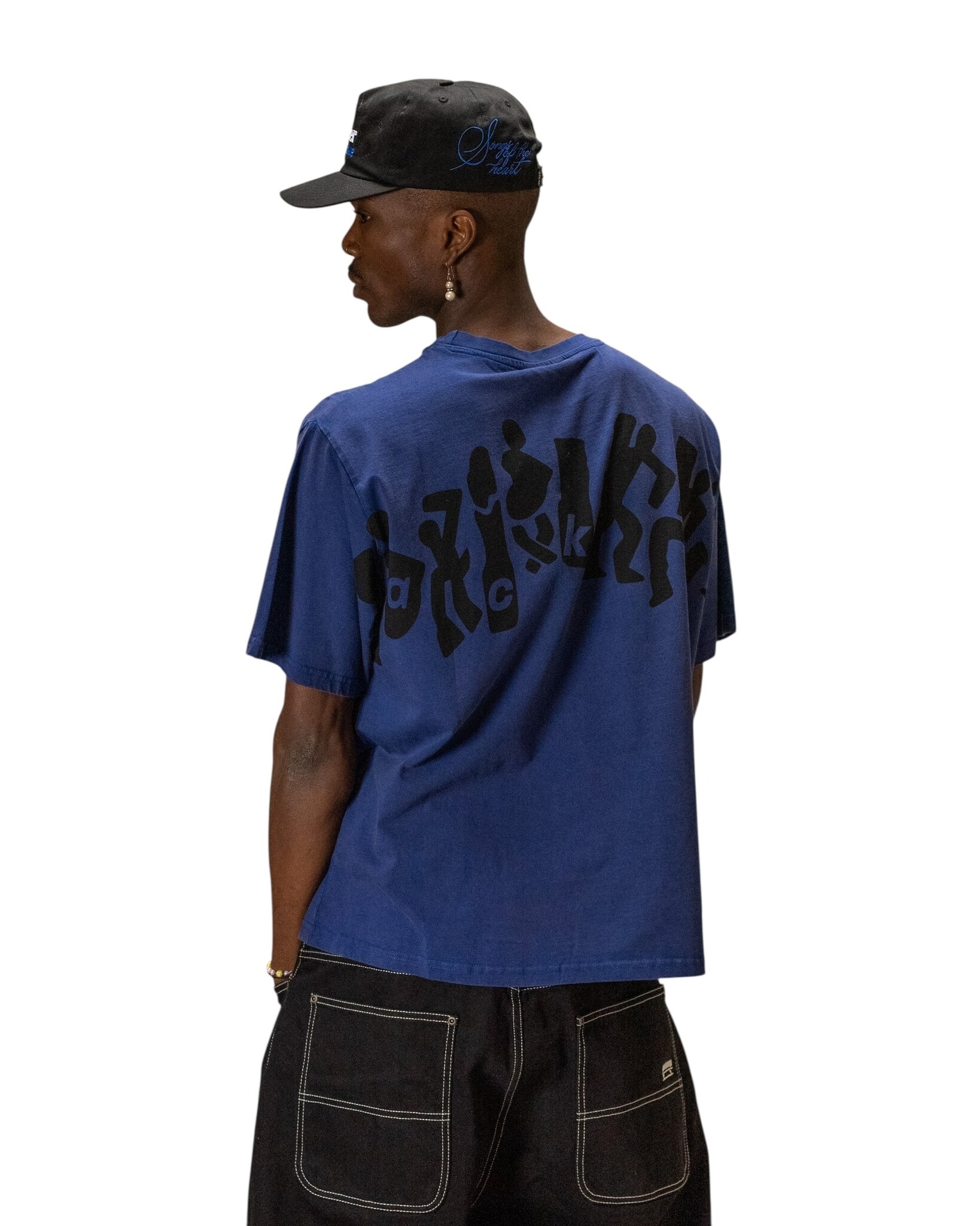 Jacker Mirror Maze Garment Dyed - Blue