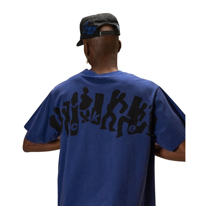 Jacker Mirror Maze Garment Dyed - Blue