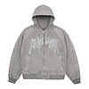 Skeleton Canvas Jacket Canvas - Grey