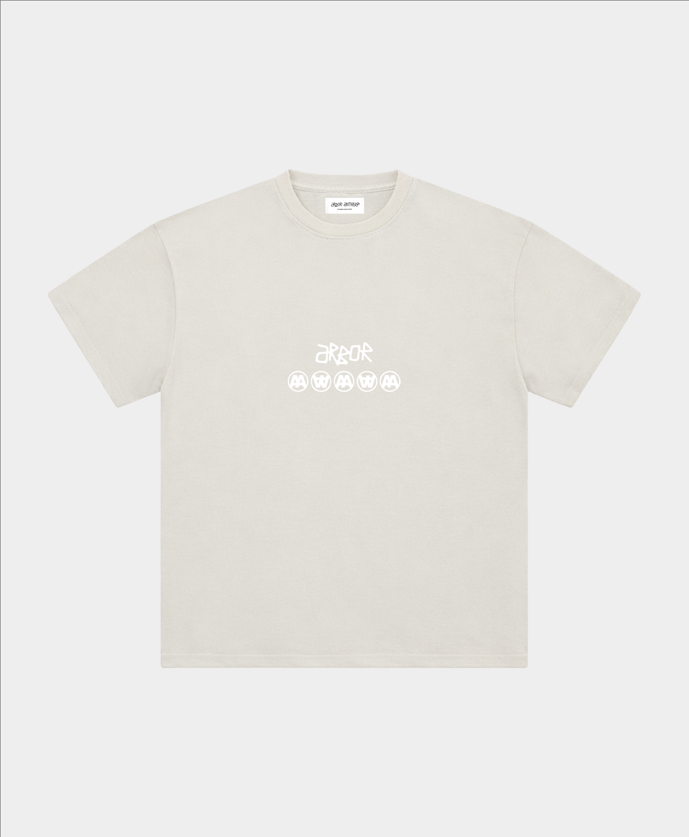 Arbor Antwerp AA Arbor Logo T-shirt - Grey