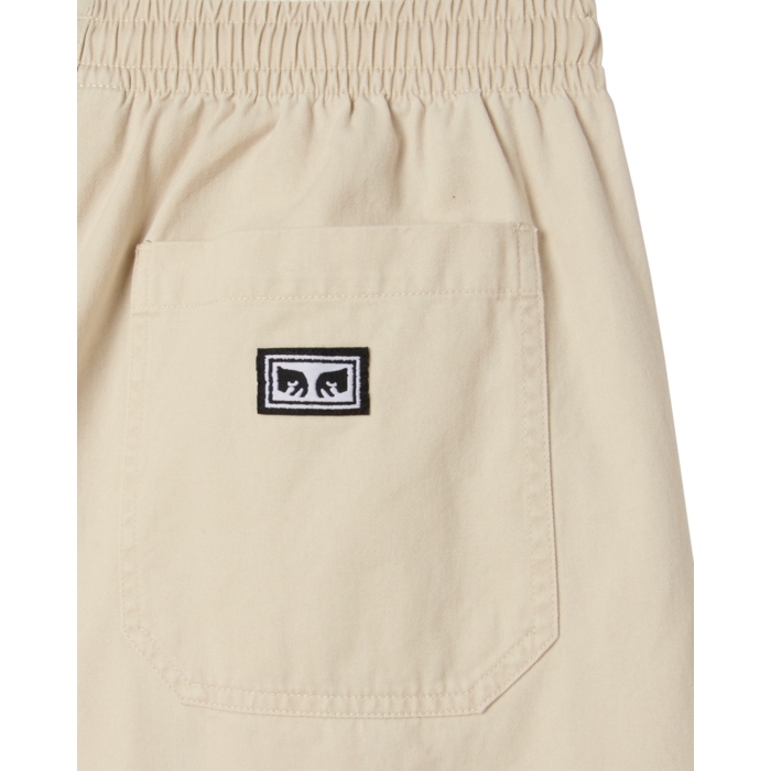Obey Theo Easy Short - Birch Faded Wash