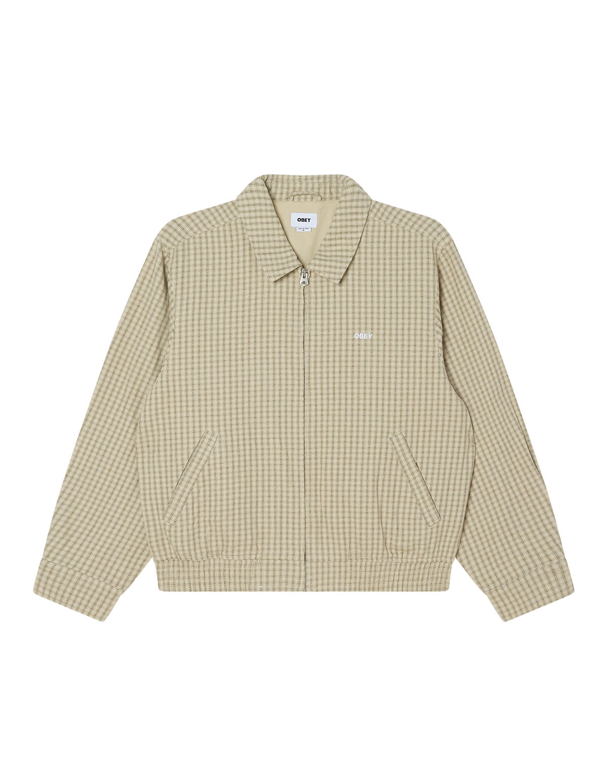 Obey Luther Blouson Jacket - Abbey Stone Multi