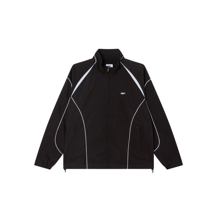 Obey Practice Windbreaker - Black