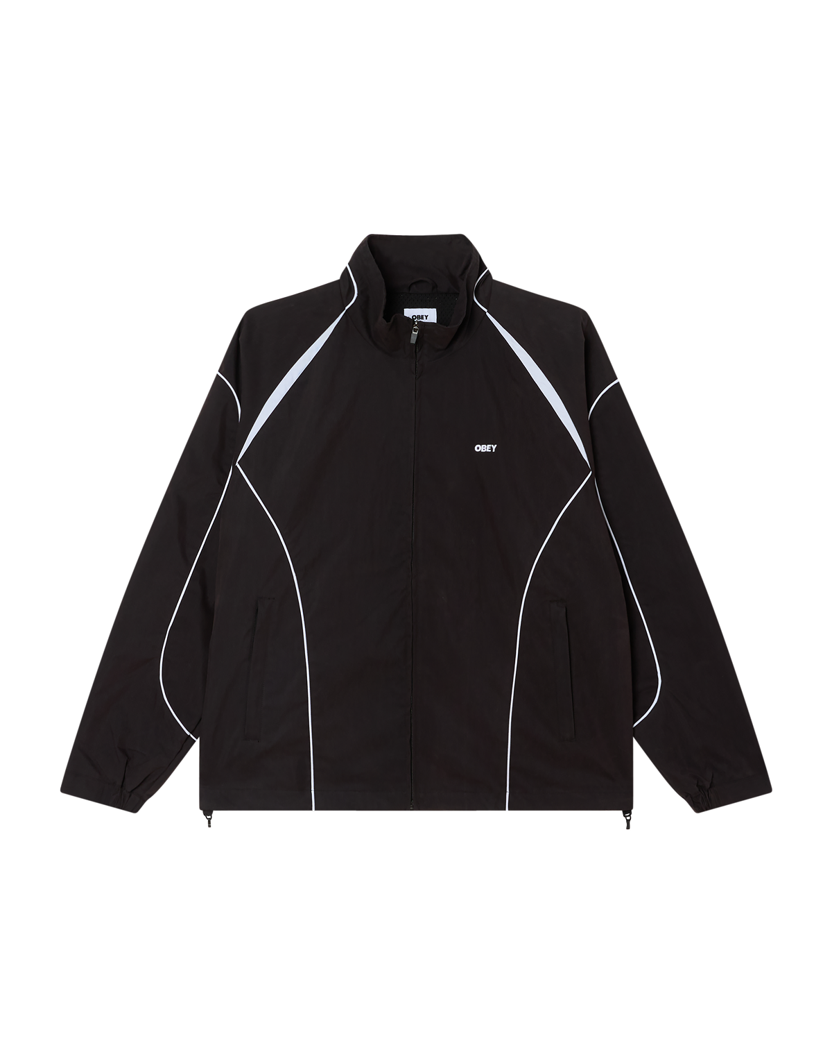 Obey Practice Windbreaker - Black