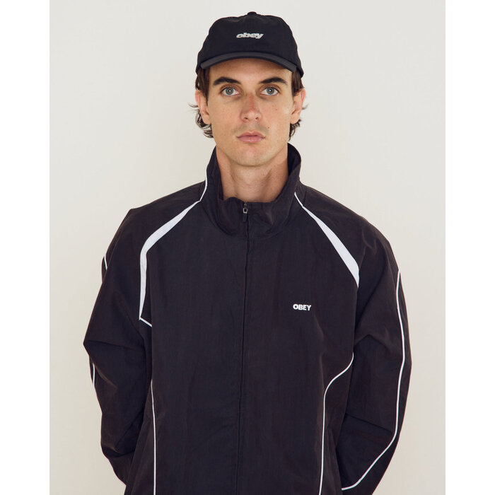 Obey Practice Windbreaker - Black