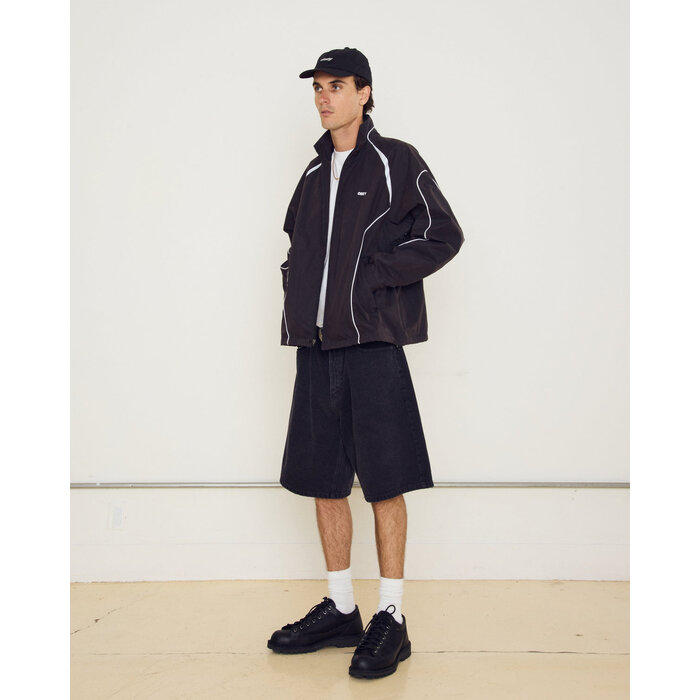 Obey Practice Windbreaker - Black