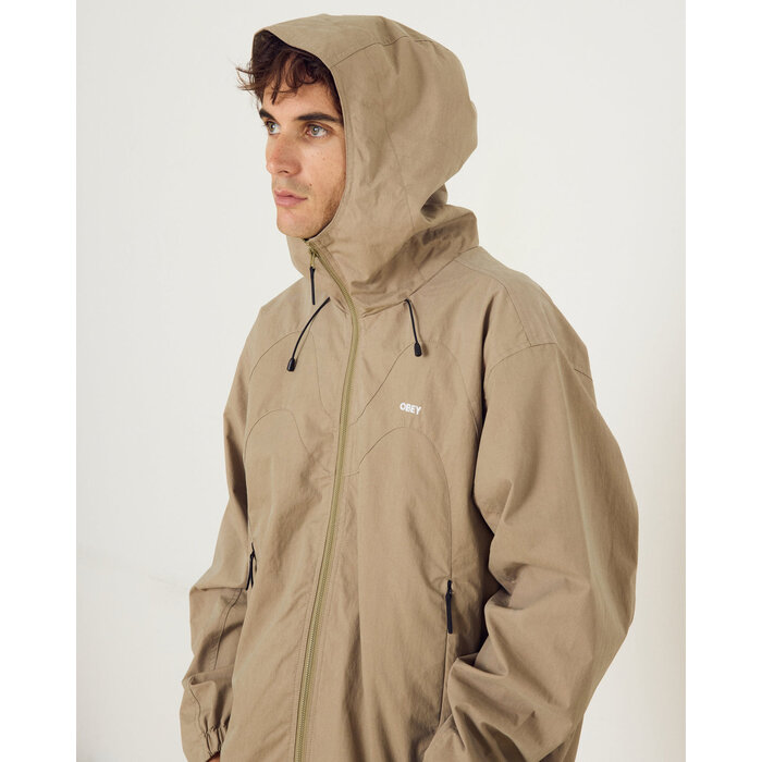 Obey Sota Shell Jacket - Mermaid