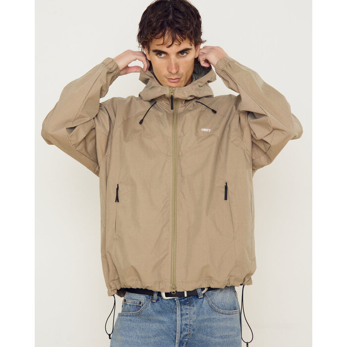 Obey Sota Shell Jacket - Mermaid