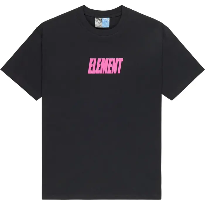 Element Pool Draining S/S T-Shirt - Off Black
