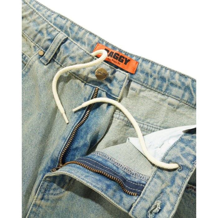Butter Scorpion Stitch Denim Jeans - Tinted Light Blue
