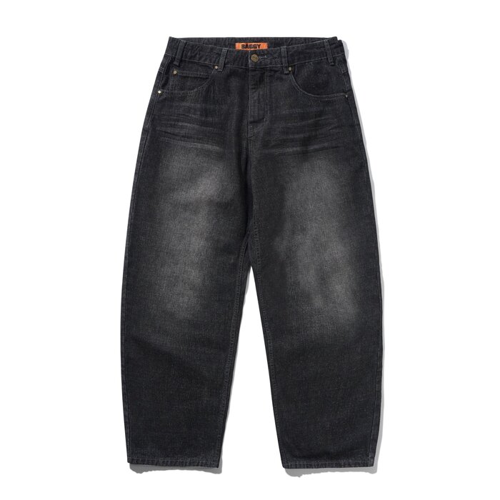 Butter Scorpion Stitch Denim Jeans - Slub Black