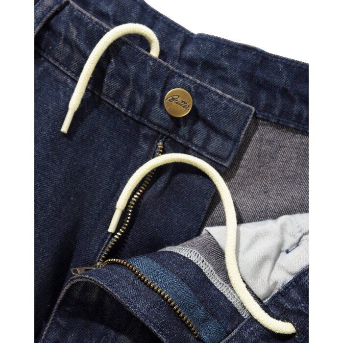 Butter Work Pant - Distressed Tinted Indigo