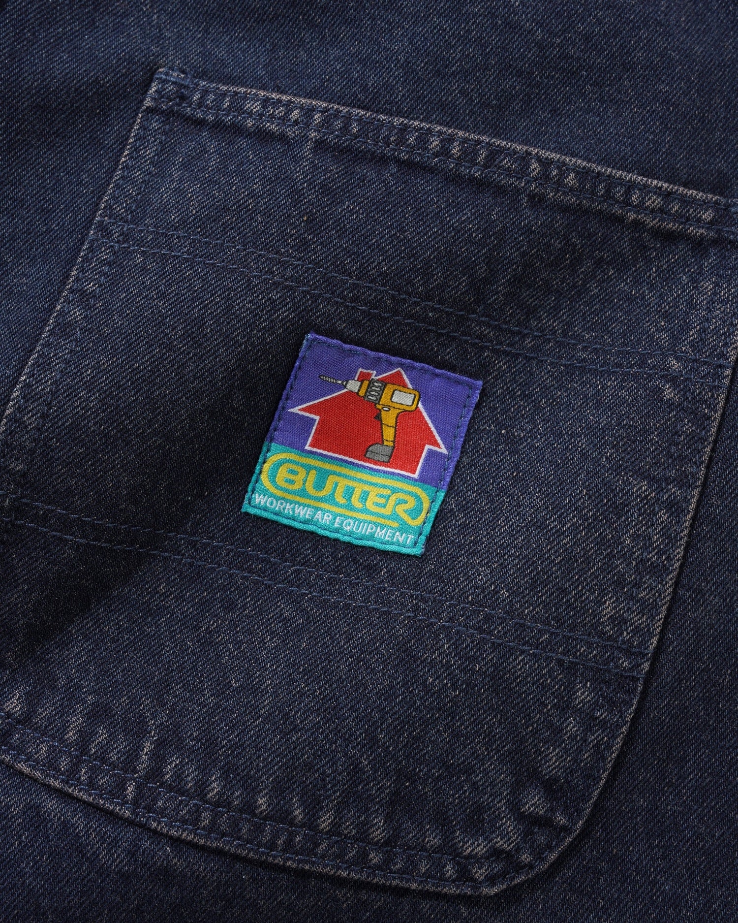 Butter Work Pant - Distressed Tinted Indigo