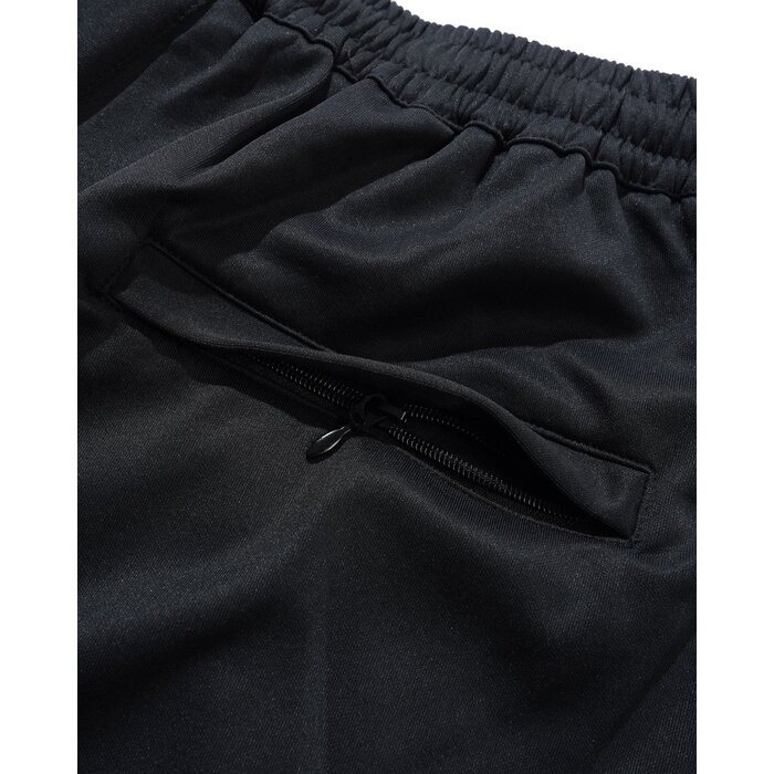 Butter Check Tape Trackpants - Black