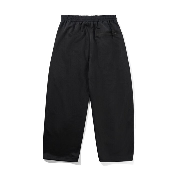 Butter Check Tape Trackpants - Black