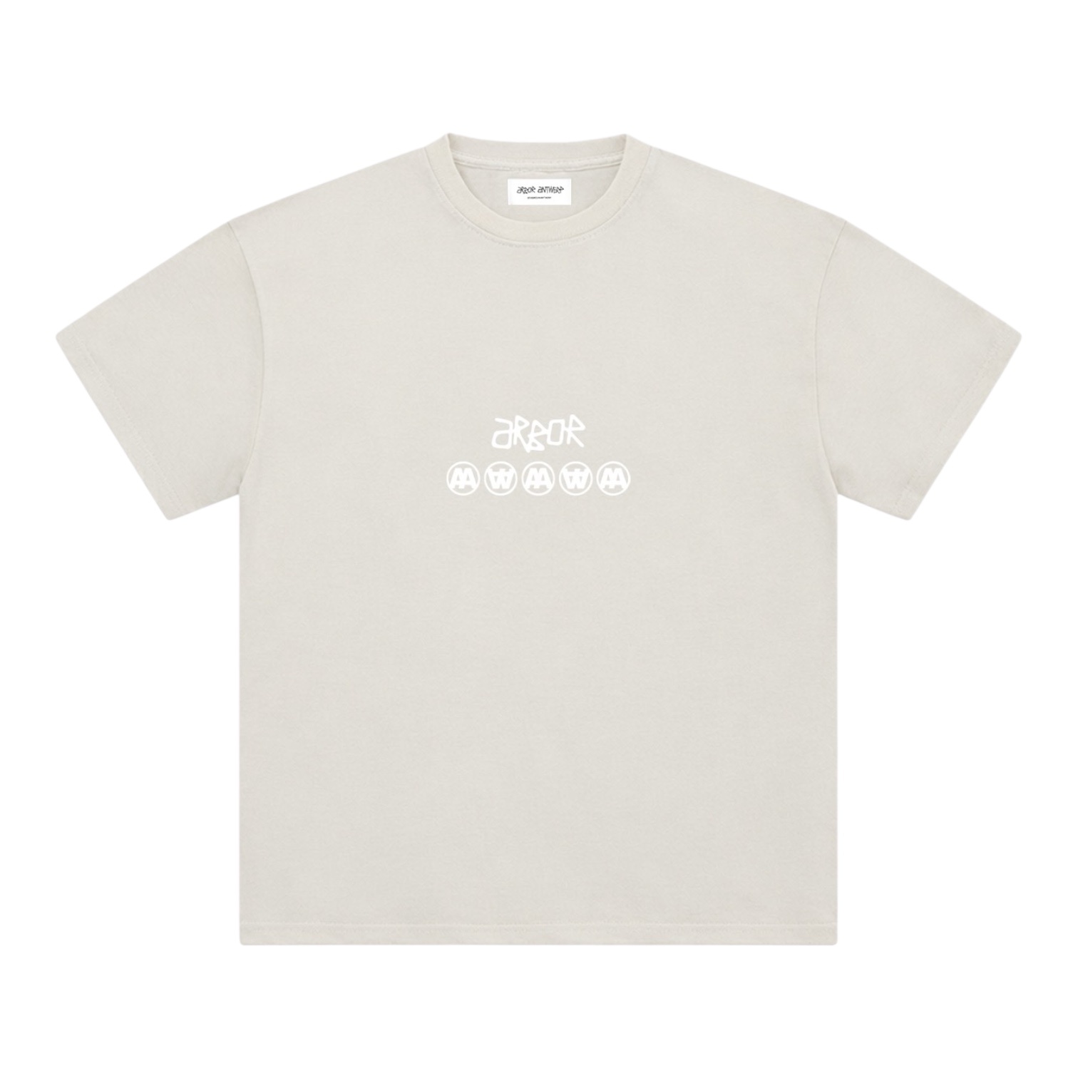 Arbor Antwerp AA Arbor Logo T-shirt - Grey