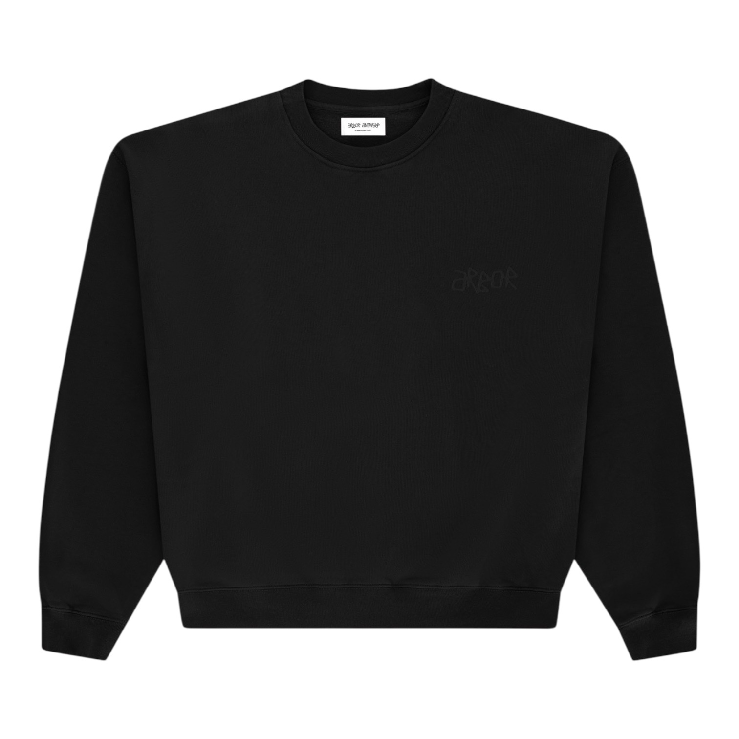 Arbor Antwerp Arbor Icon Crewneck - Black