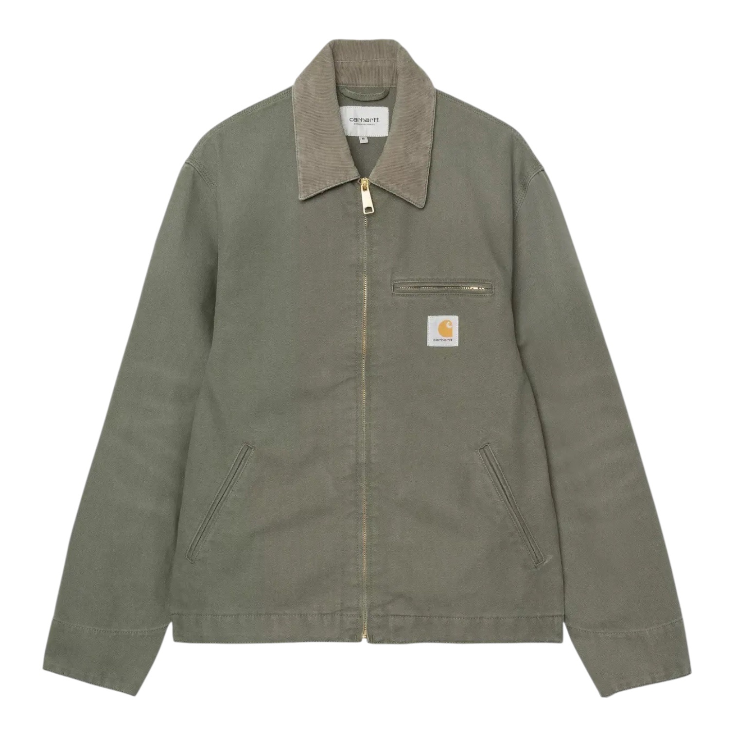 Carhartt WIP Detroit Jacket - Leaf/Leaf (Stone Canvas)
