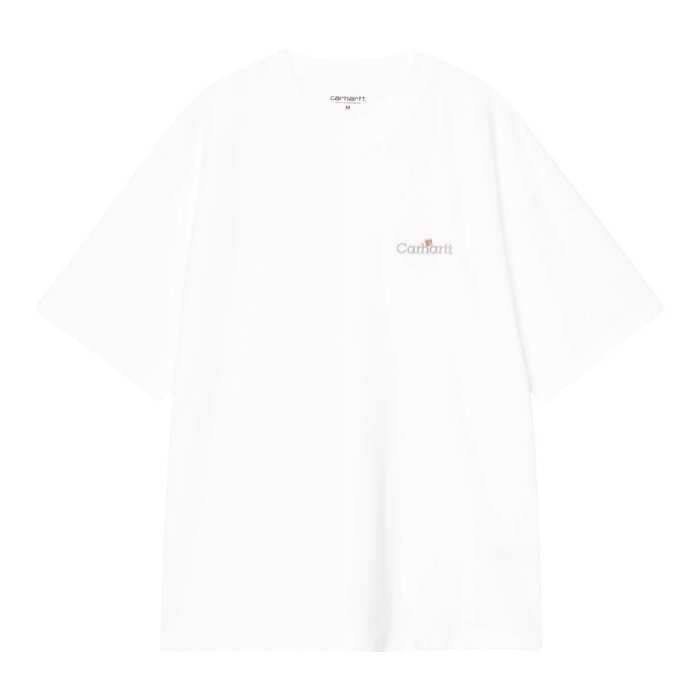 Carhartt WIP S/S WIP Label T-Shirt - White
