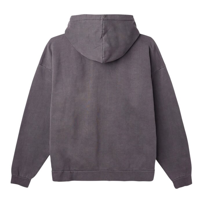 Obey Lowercase Pigment Zip Hood - Pigment Digital Black