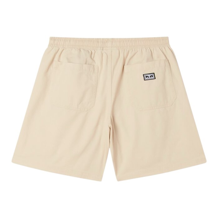 Obey Theo Easy Short - Birch Faded Wash