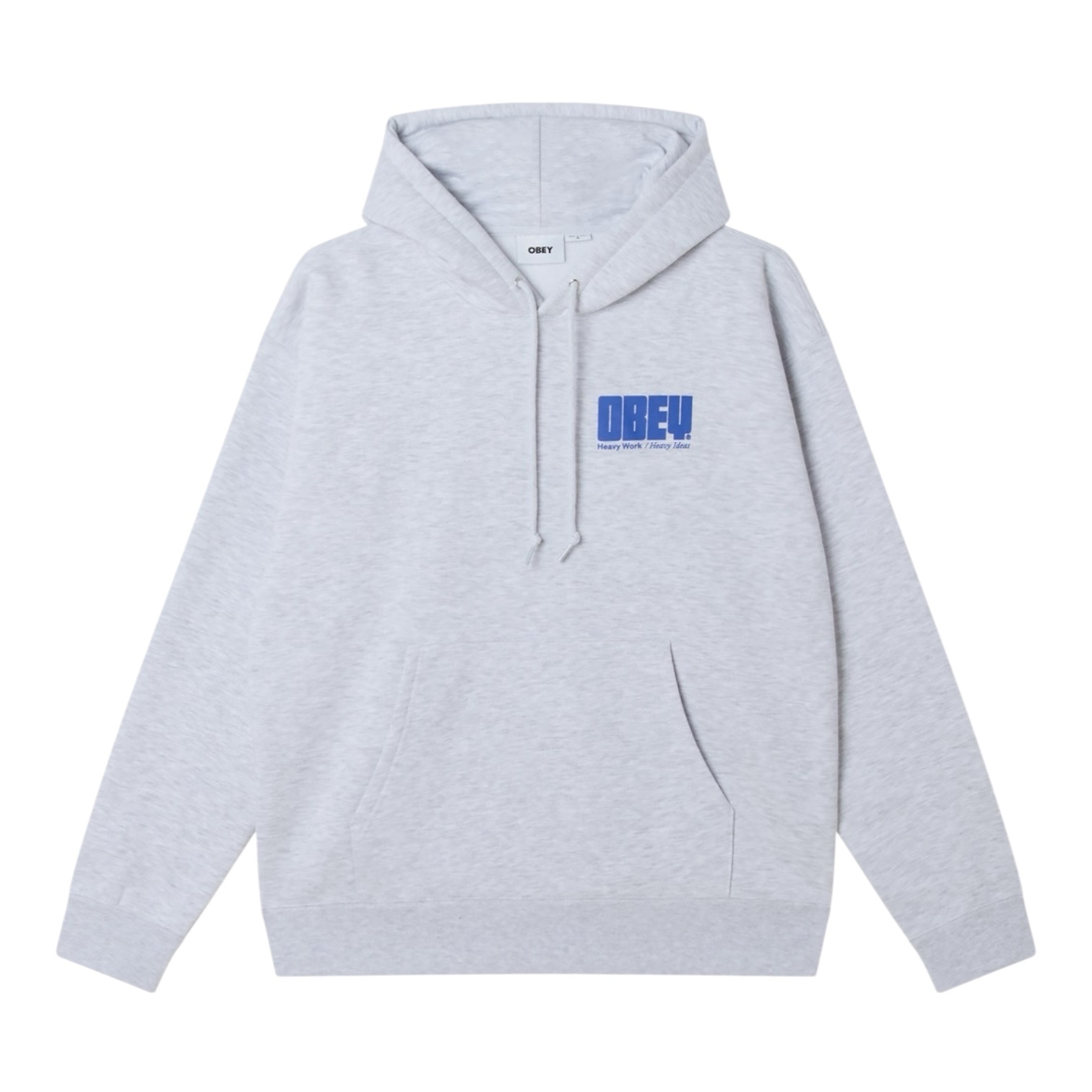Obey Heavy Ideas Hood - Ash Grey