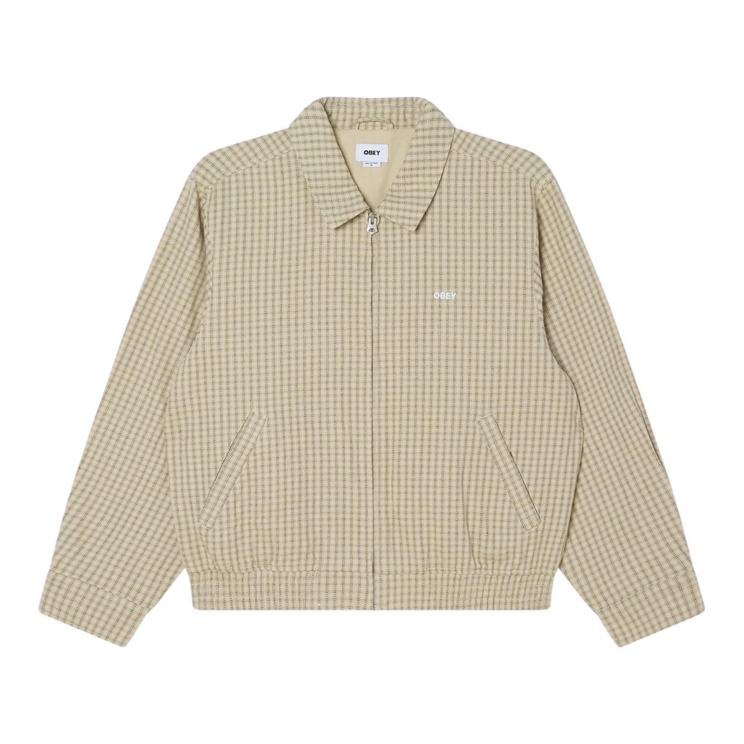 Obey Luther Blouson Jacket - Abbey Stone Multi