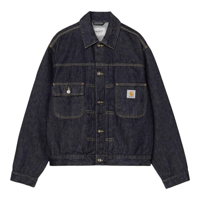 Carhartt WIP Belmar Jacket - Blue Rinsed