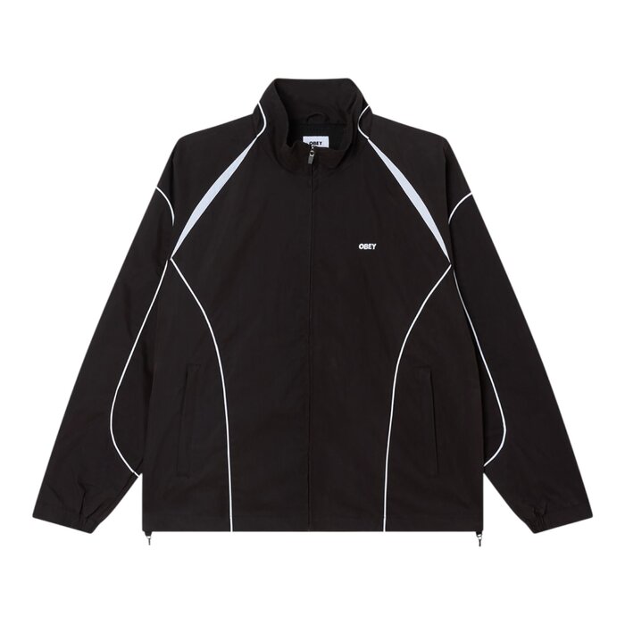 Obey Practice Windbreaker - Black