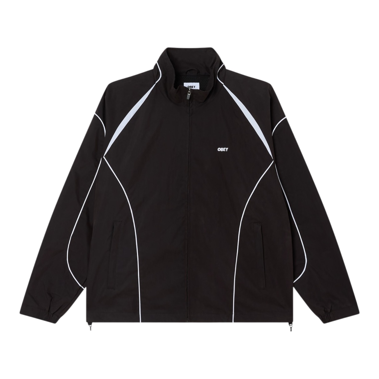 Obey Practice Windbreaker - Black