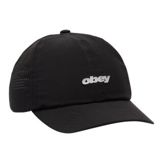 Obey Pace 6 Panel Trail Cap - Black