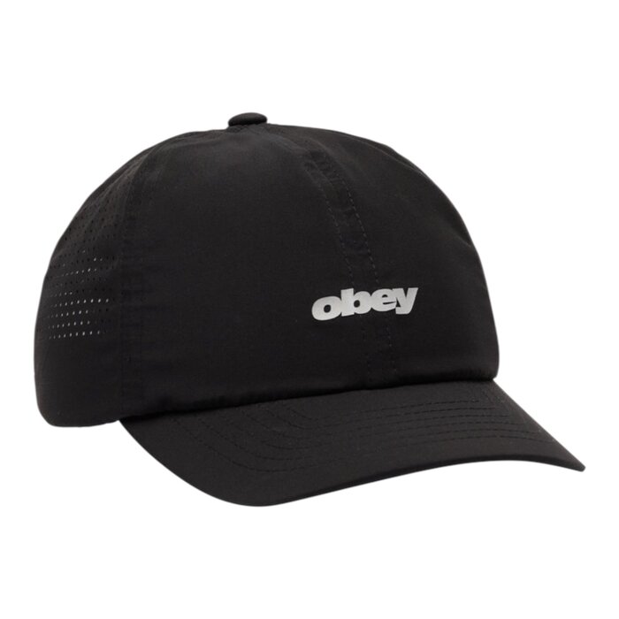 Obey Pace 6 Panel Trail Cap - Black
