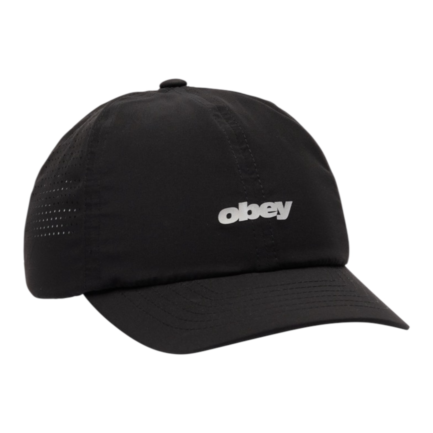 Obey Pace 6 Panel Trail Cap - Black