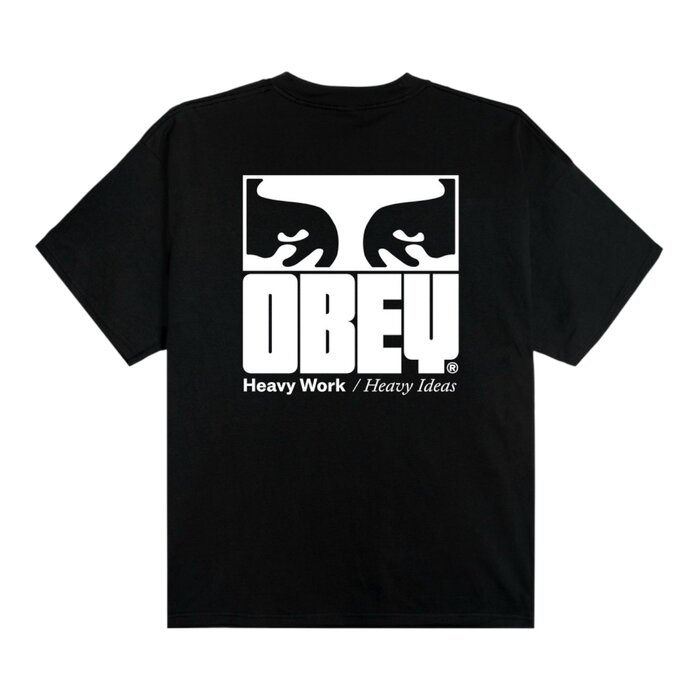 Obey Heavy Ideas T-Shirt - Black