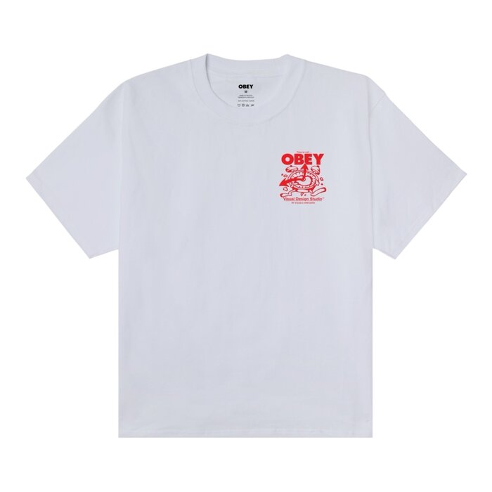 Obey Time to call Obey T-Shirt - White