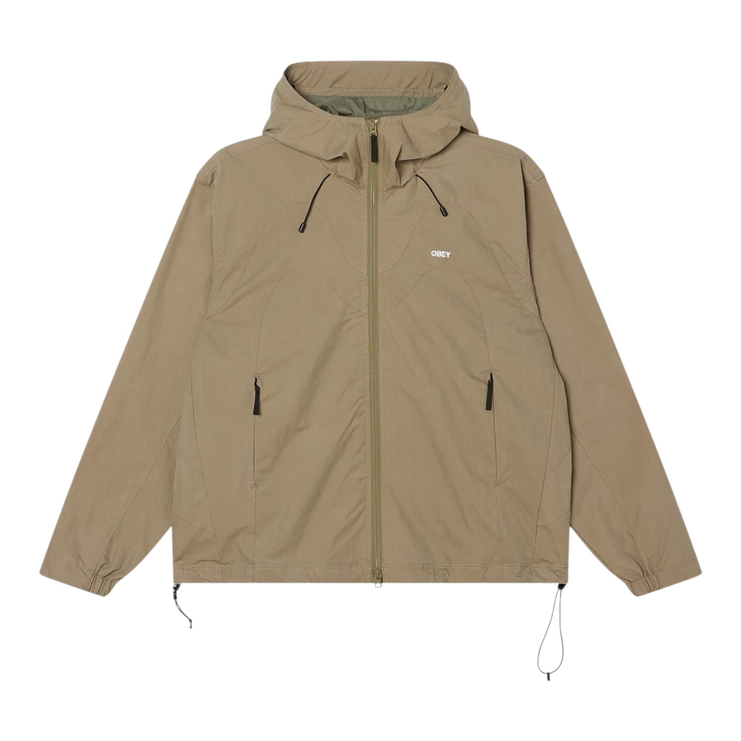 Obey Sota Shell Jacket - Mermaid