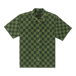 Ruca Antonia Figueiredo Checker Sponge S/S Shirt - Green Check