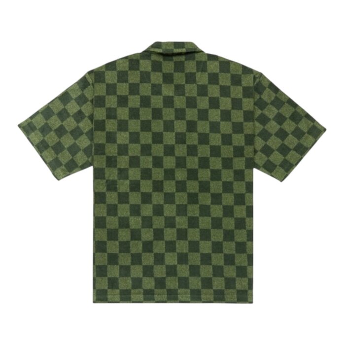 Ruca Antonia Figueiredo Checker Sponge S/S Shirt - Green Check