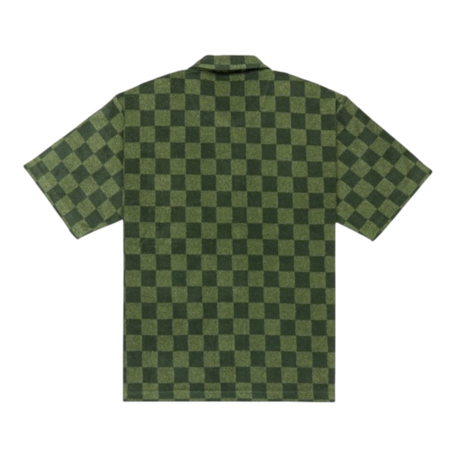 Ruca Antonia Figueiredo Checker Sponge S/S Shirt - Green Check