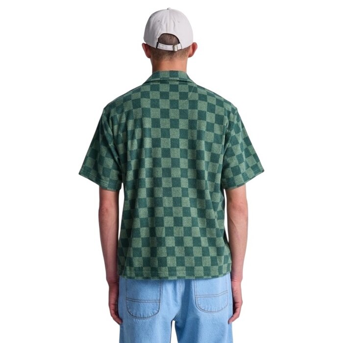 Ruca Antonia Figueiredo Checker Sponge S/S Shirt - Green Check