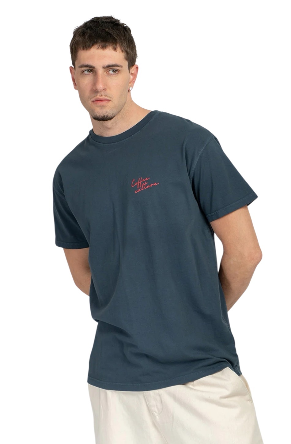 Kaotiko Coffee Time T-Shirt - Navy