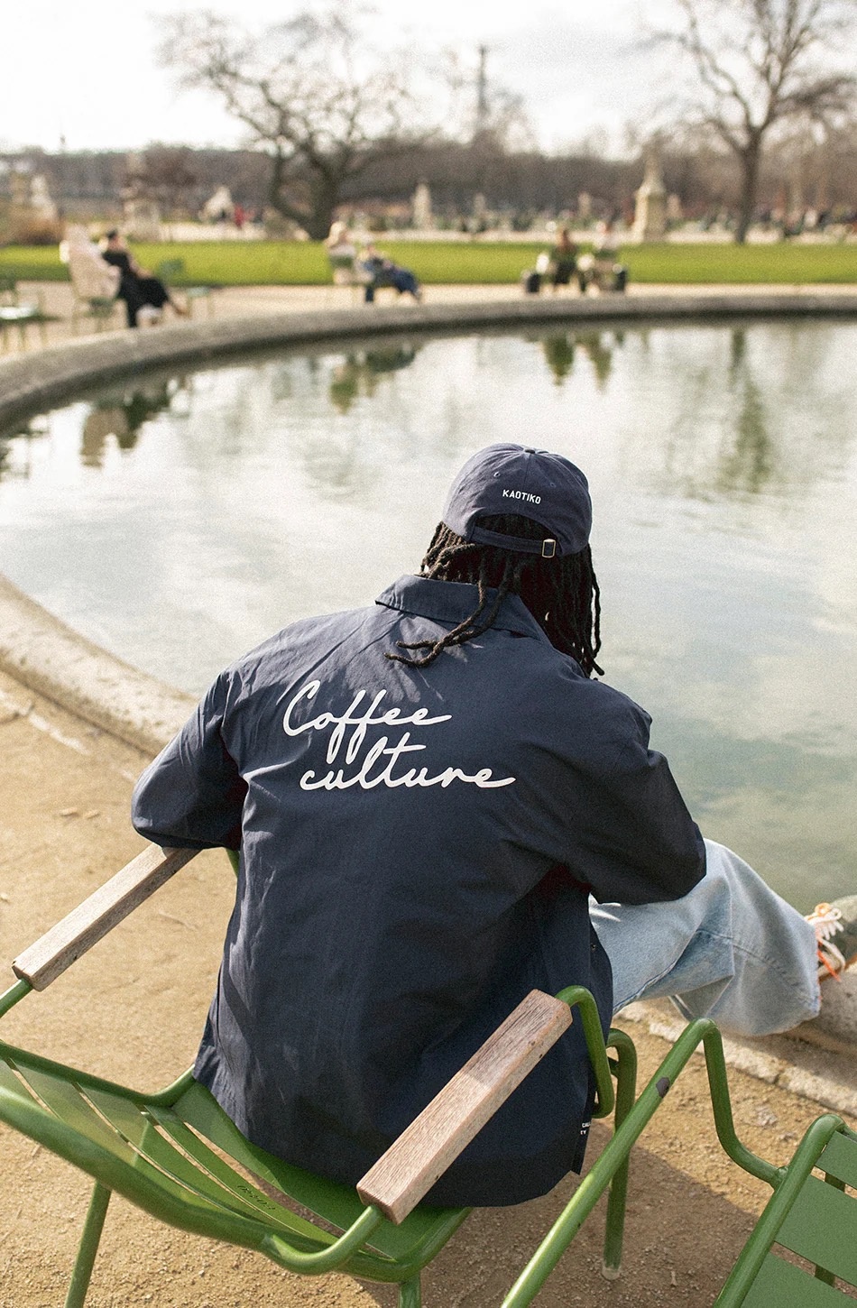 Kaotiko Coffee Culture Jacket - Navy