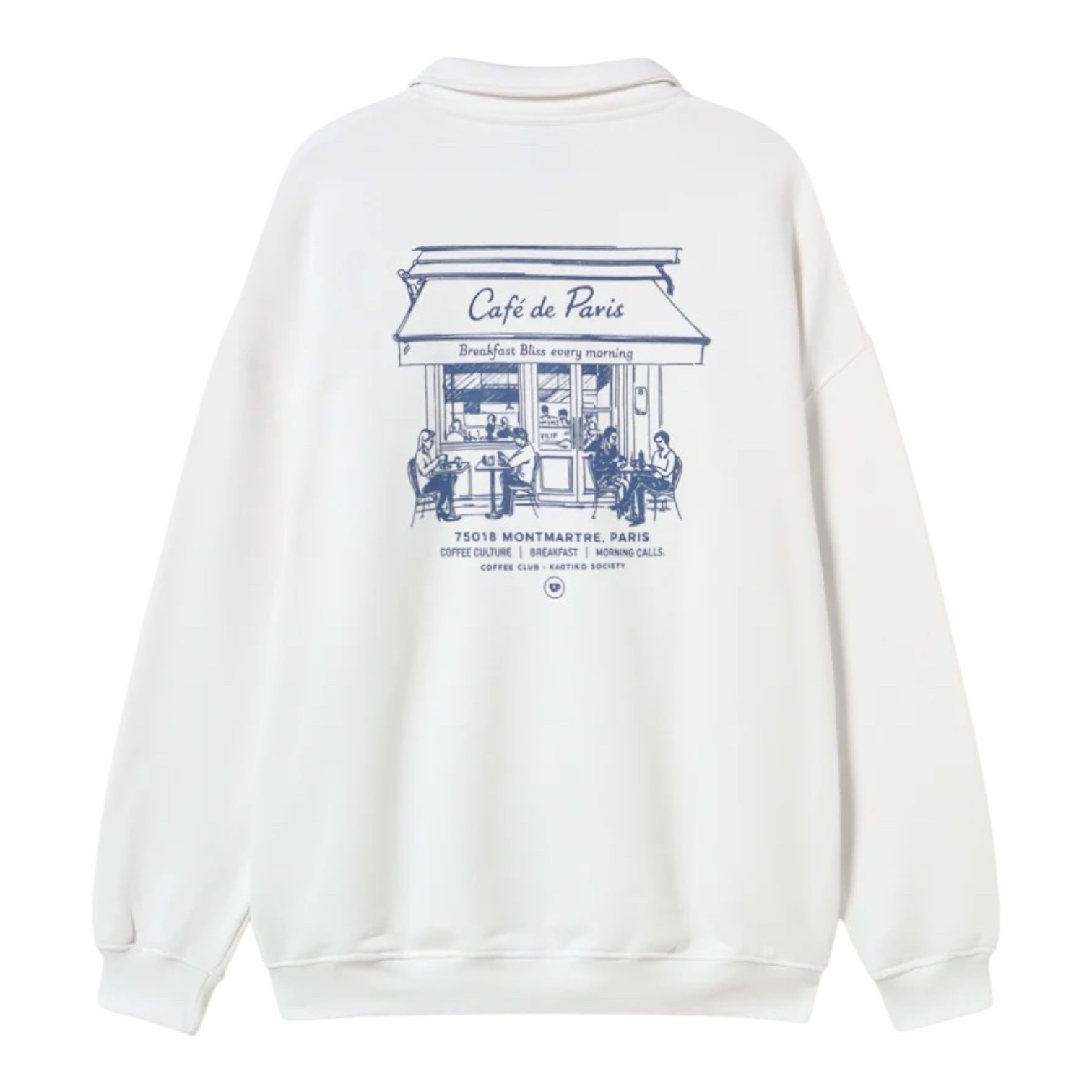 Kaotiko Crew Polo Morning Calls - White