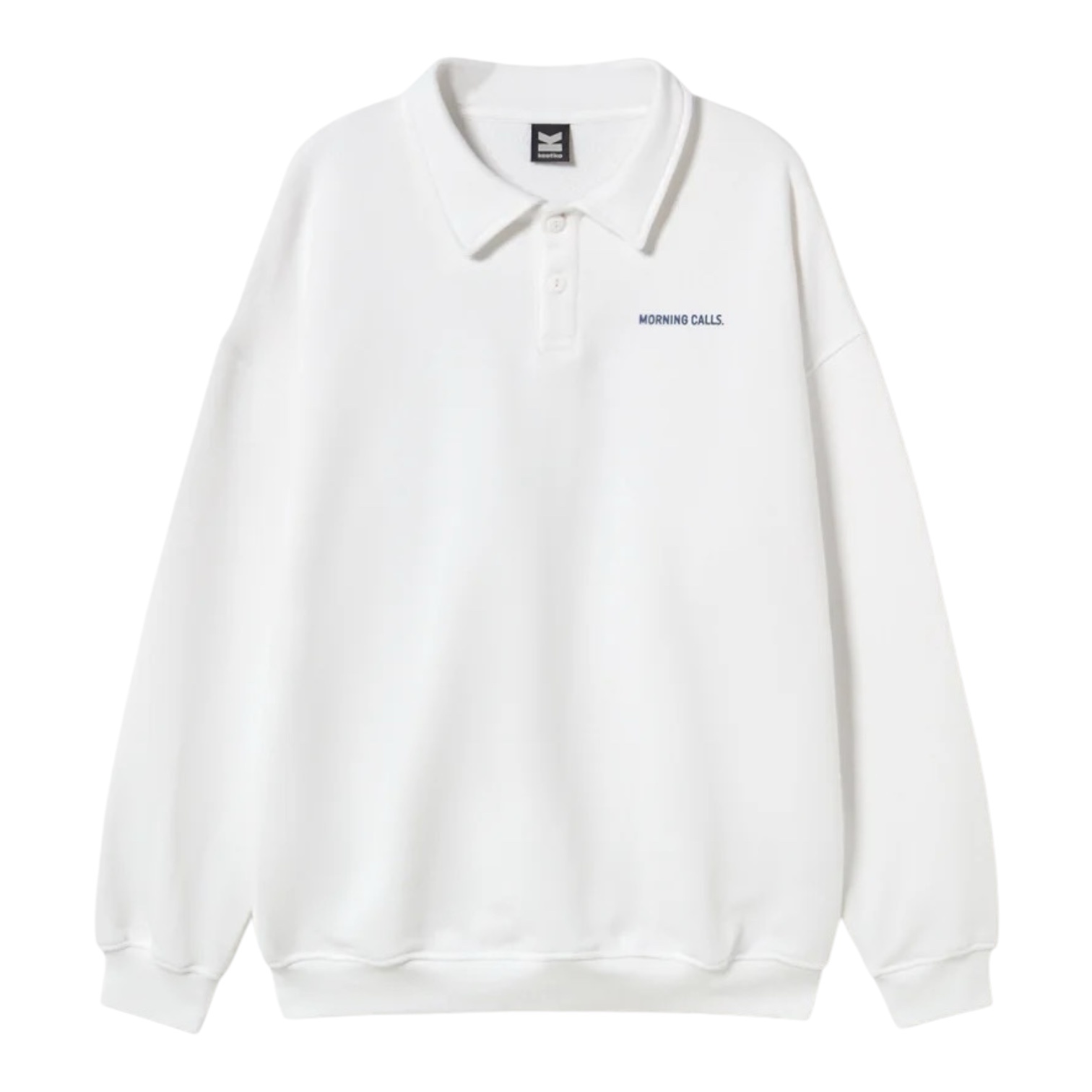 Kaotiko Crew Polo Morning Calls - White