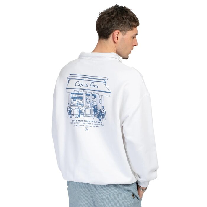 Kaotiko Crew Polo Morning Calls - White