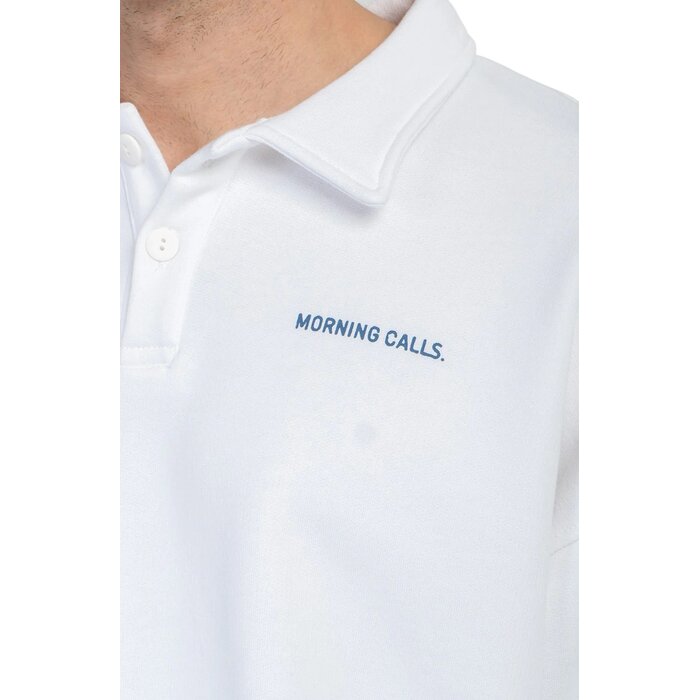 Kaotiko Crew Polo Morning Calls - White